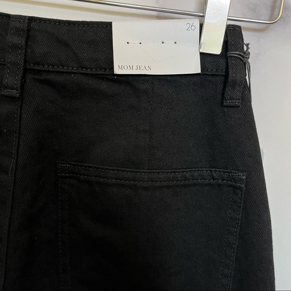 WeWoreWhat Mom Jean in Jet Black - Picture 8 of 12